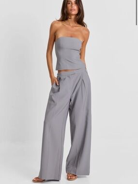NWT Sasha Therese Astra Pant Grey